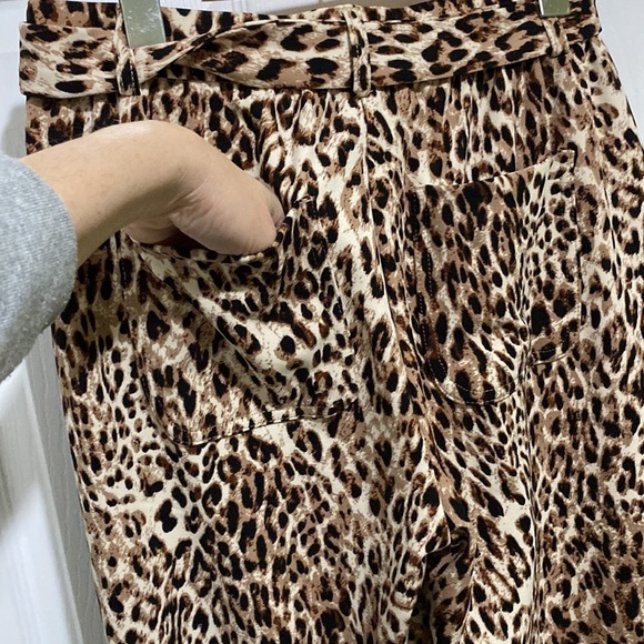 Leopard Print Women's Pants - Picture 5 of 6